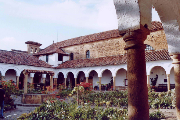 Villa de Leyva, monastère Ecce Homo, patio