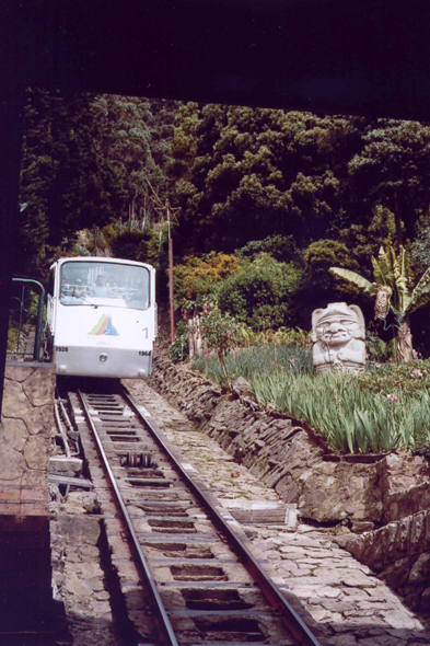 Bogota, funiculaire de Monserrate