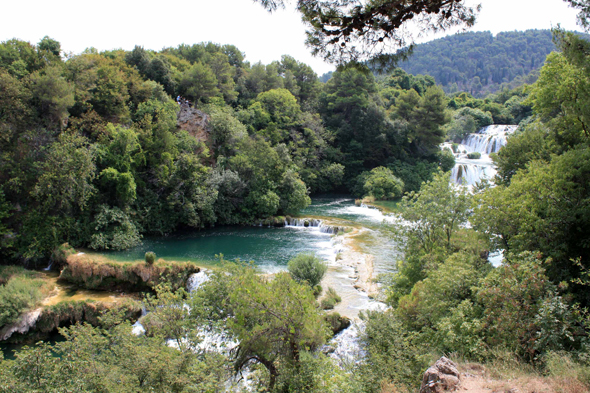 Croatie, Chutes de Krka