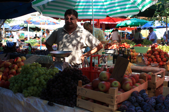 Trogir, marché