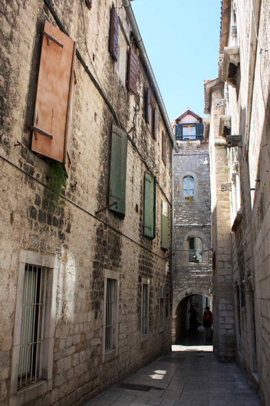 Croatie, Split, ruelle