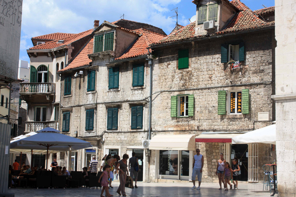 Rue de Split, Croatie
