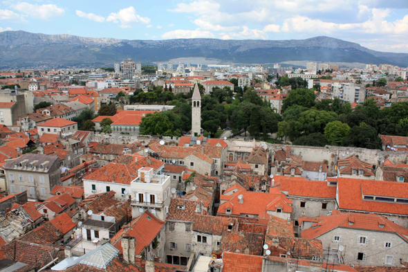 Croatie, Split, paysage