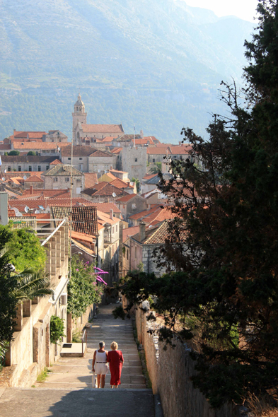 Korcula, vue