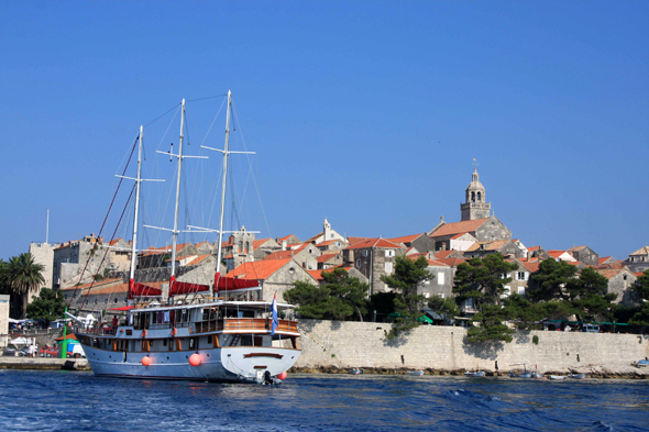 Korcula, bateau