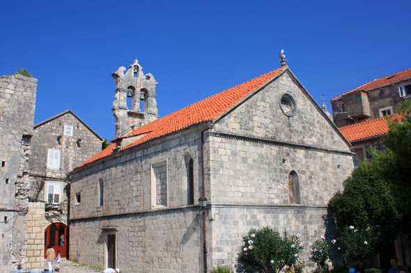 Korcula, église Tous-les-Saints