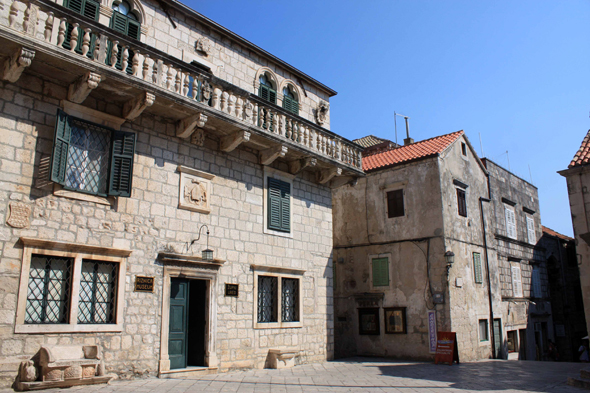 Korcula, place Saint-Marc