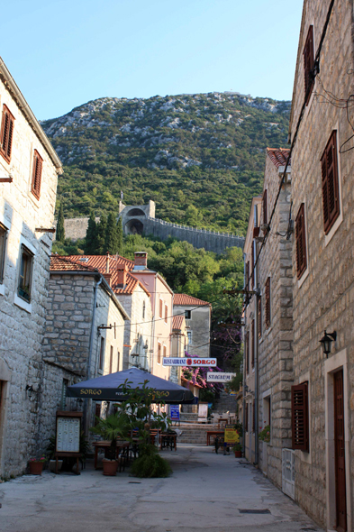 Ston, Croatie, rue