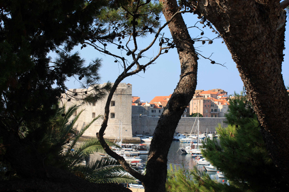Dubrovnik, remparts, vue