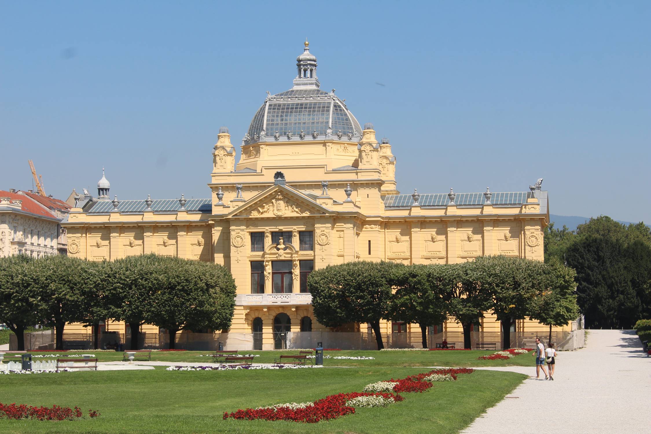 Zagreb, pavillon des Arts