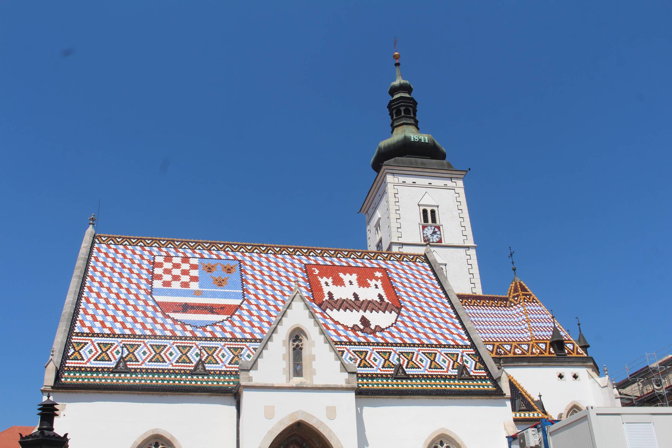 Zagreb, église Saint-Marc