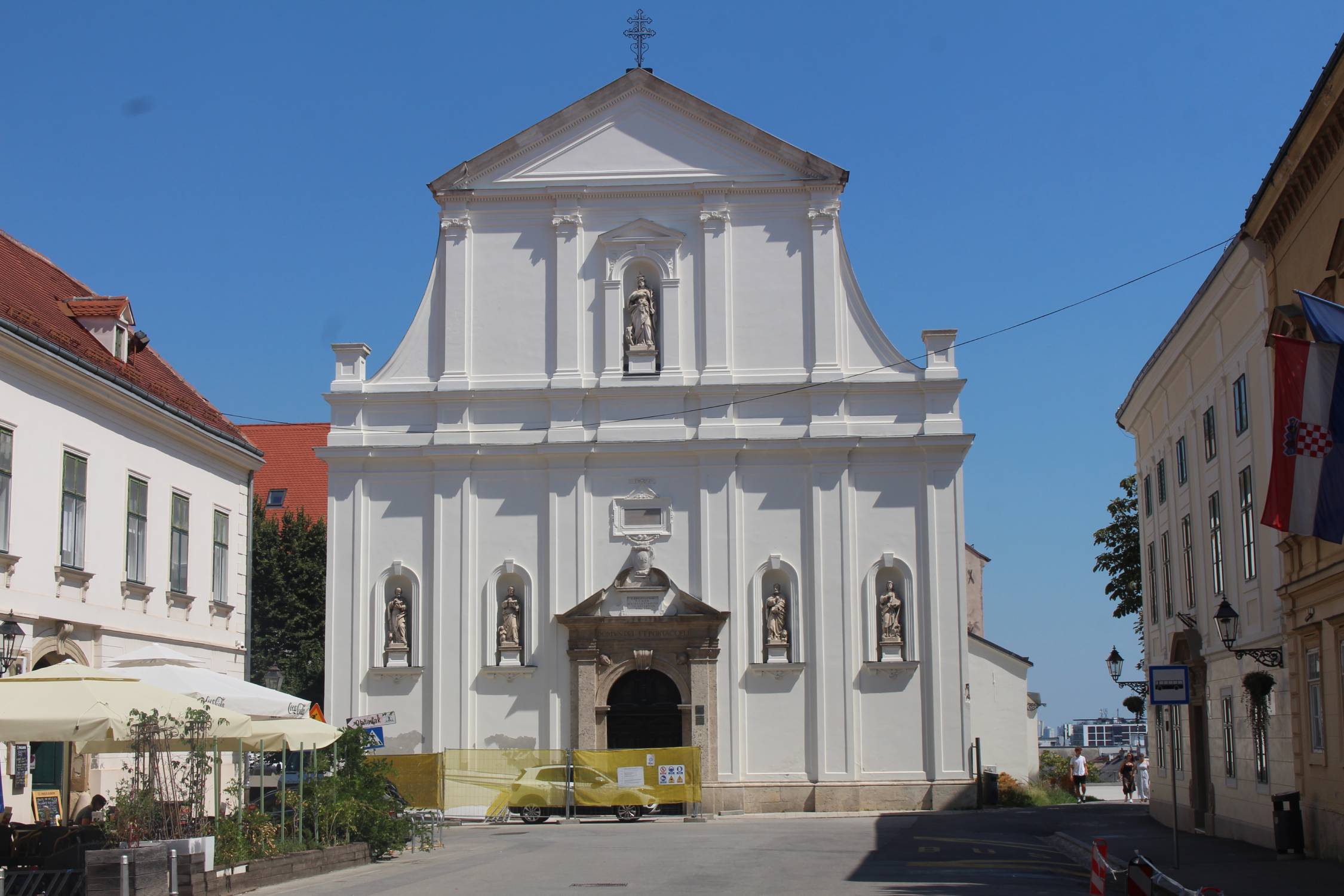 Zagreb, église Sainte-Catherine
