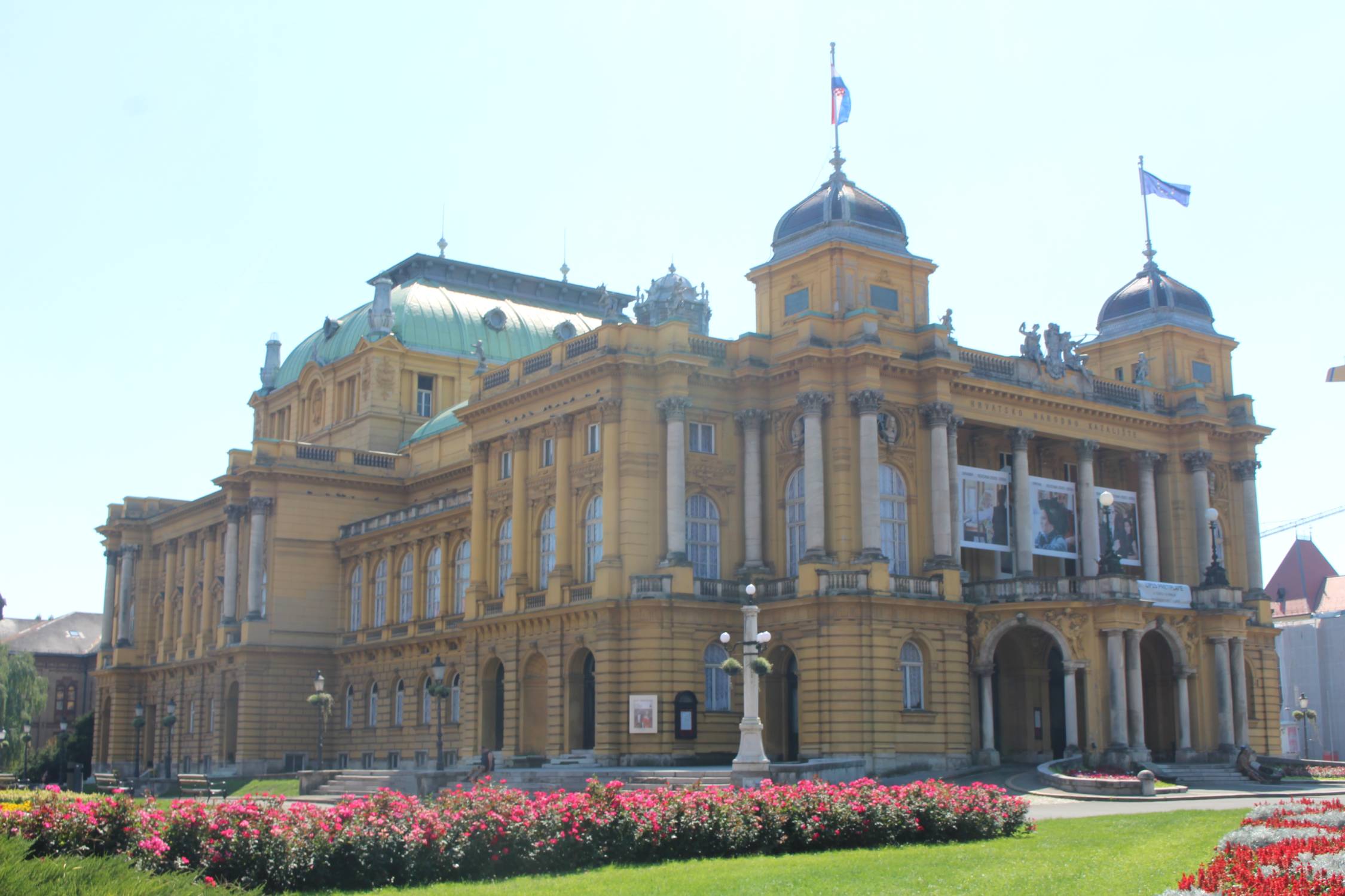 Zagreb, théâtre national croate