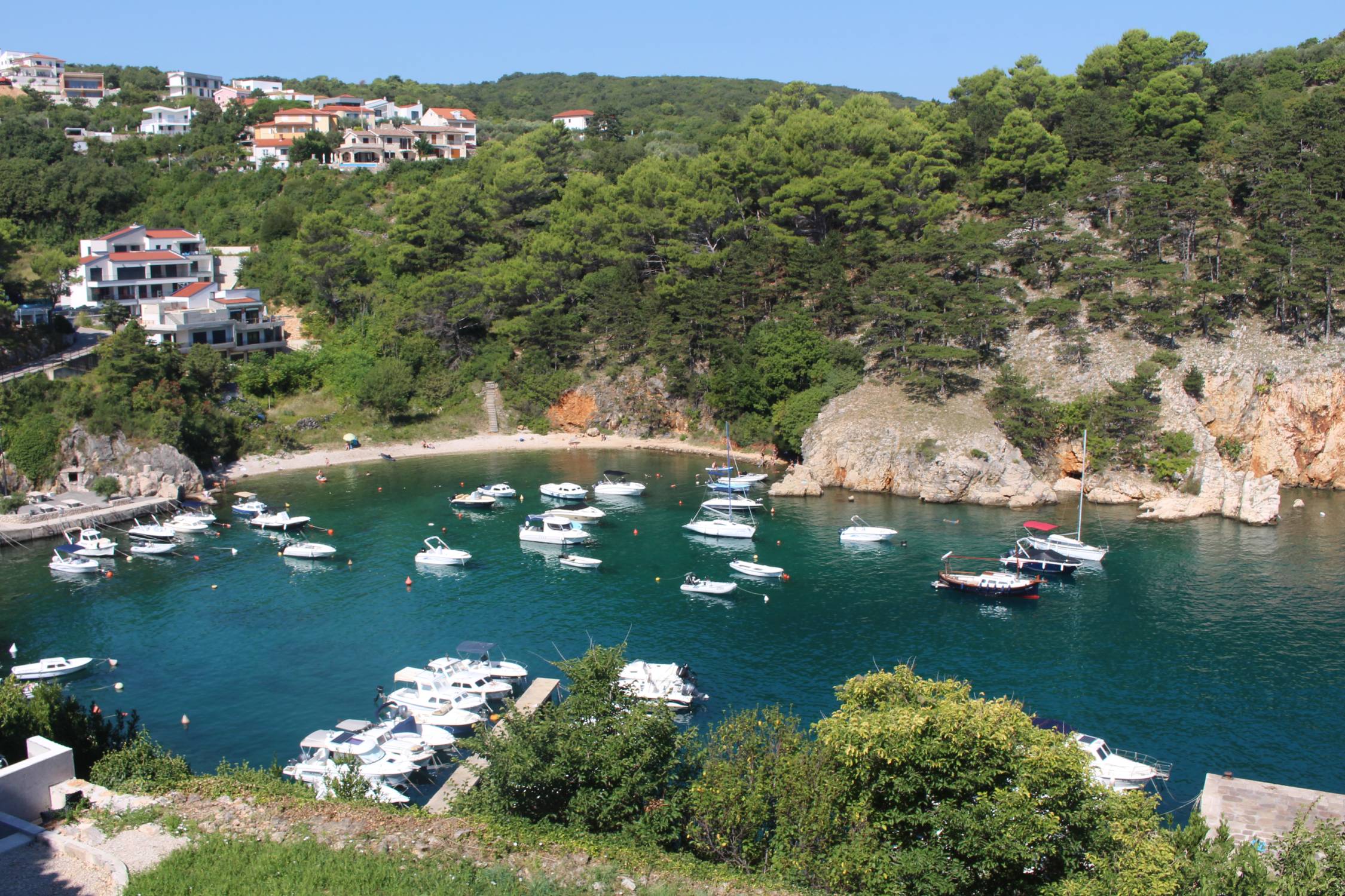 Ile de Krk, Vrbnik, port