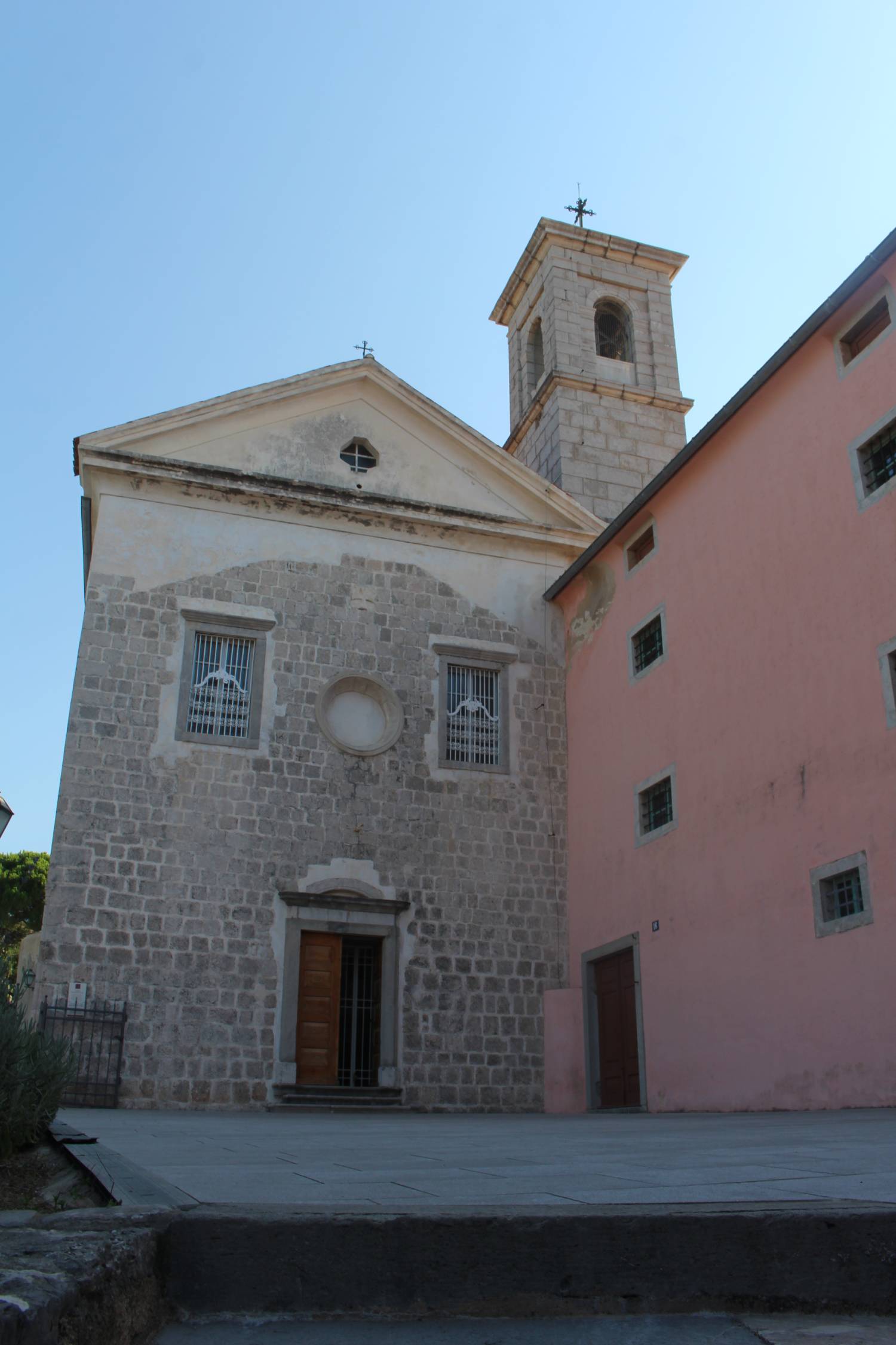 Ile de Krk, ville de Krk église Saint-François