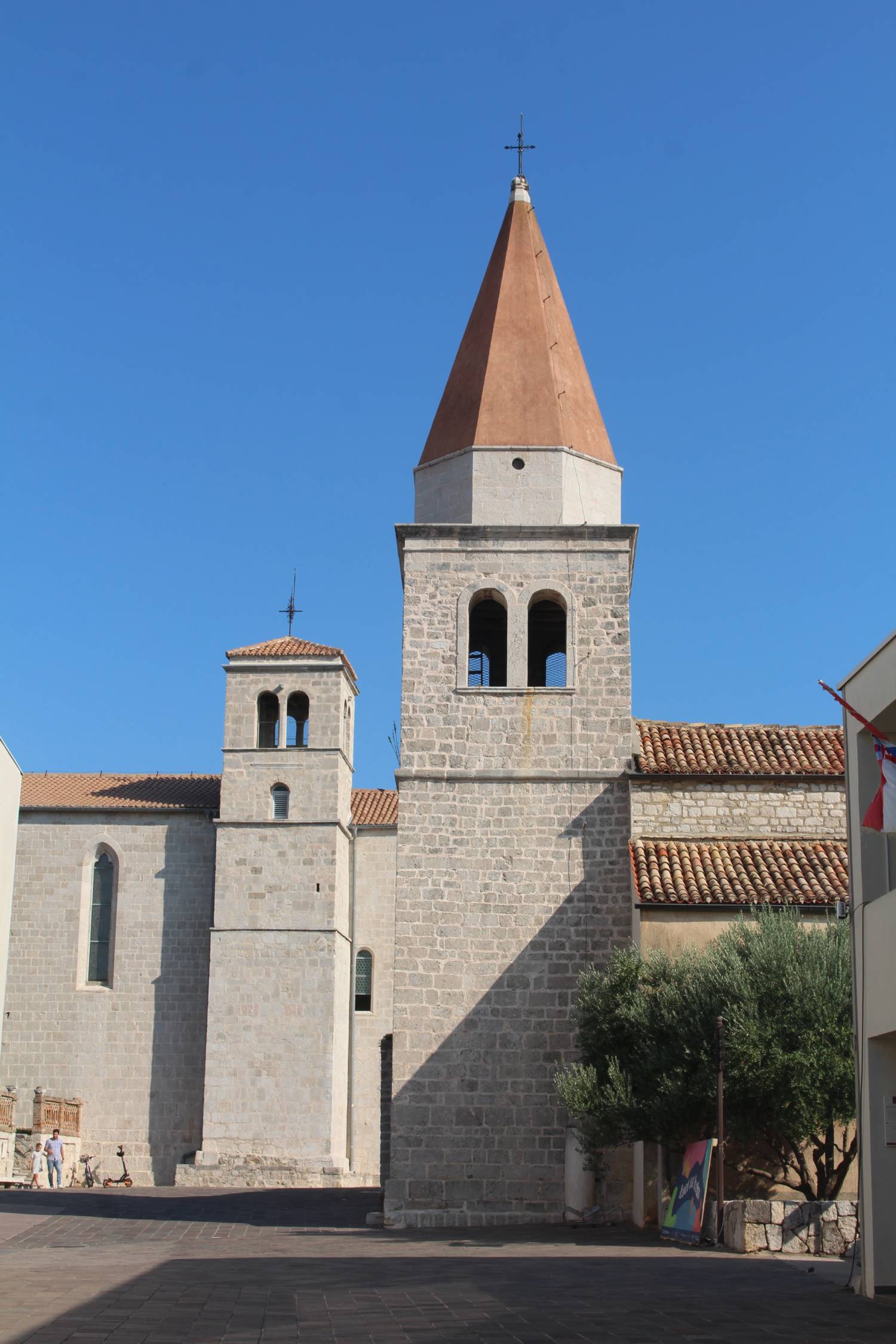 Ile de Krk, ville de Krk, église Notre-Dame de la Santé