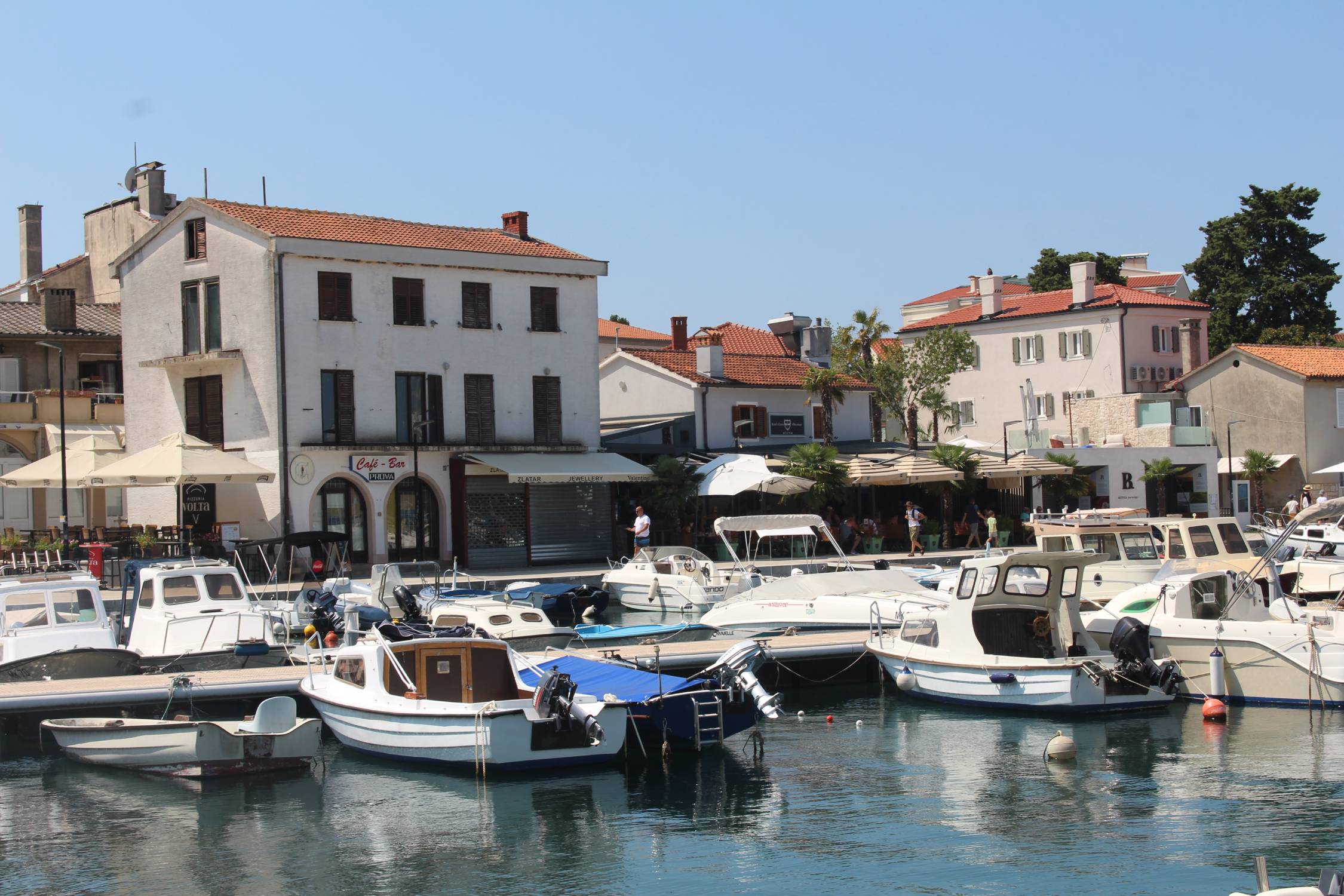 Ile de Krk, Malinska, port