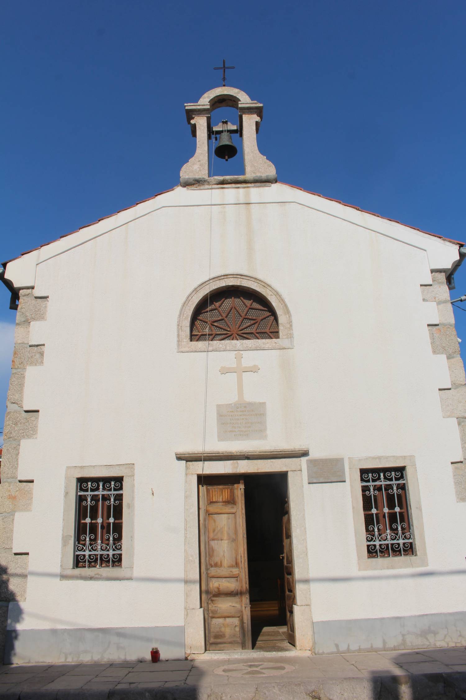 Ile de Krk, Punat, église Saint-Roch
