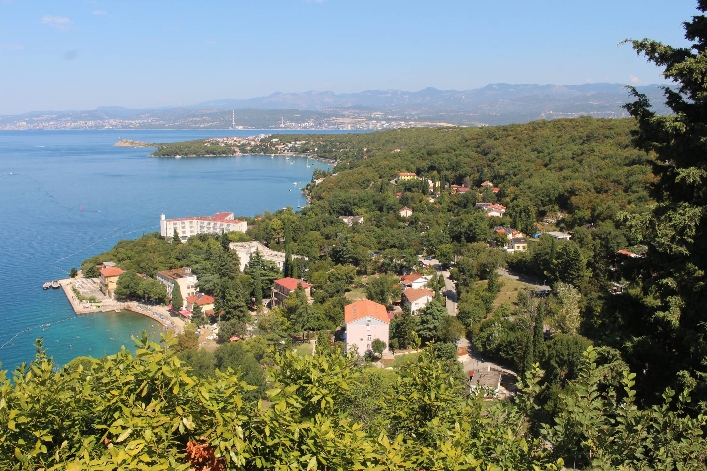 Ile de Krk, Omišalj, paysage