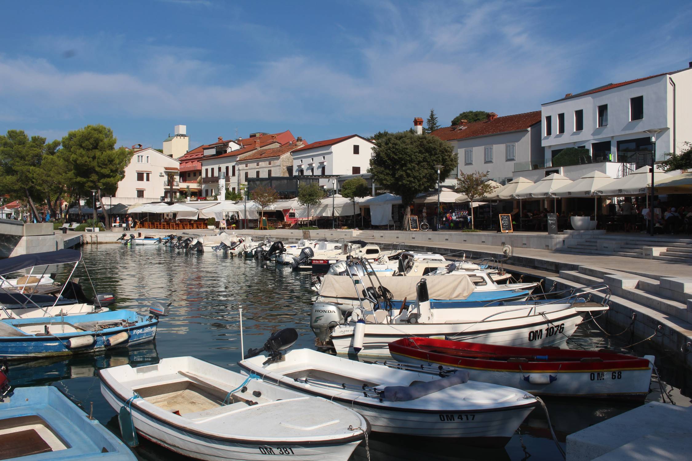 Ile de Krk, Njivice, port