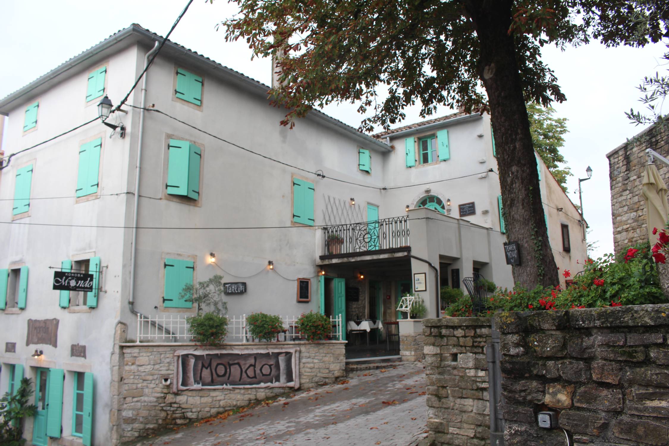 Motovun, maison typique