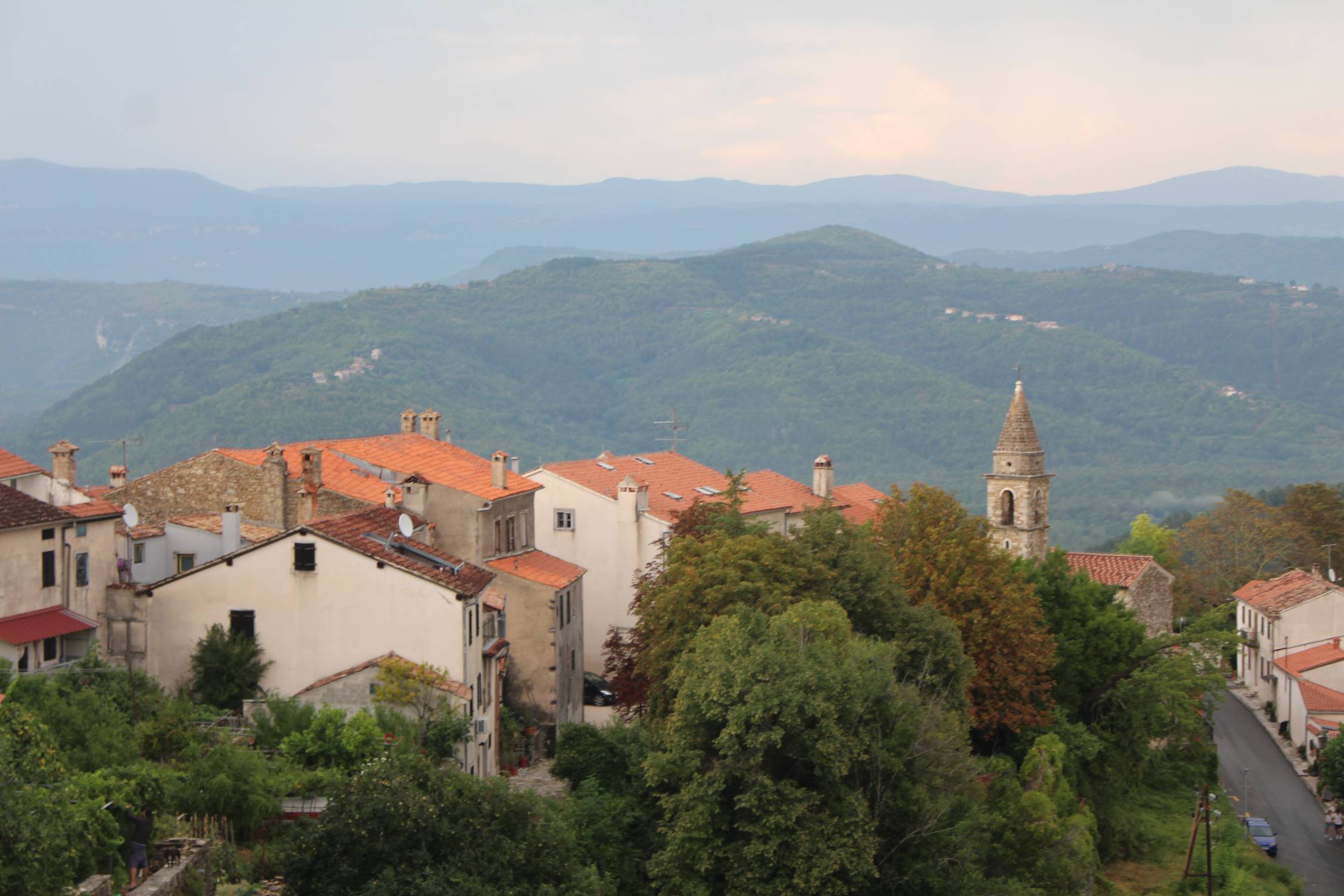 Motovun, paysage