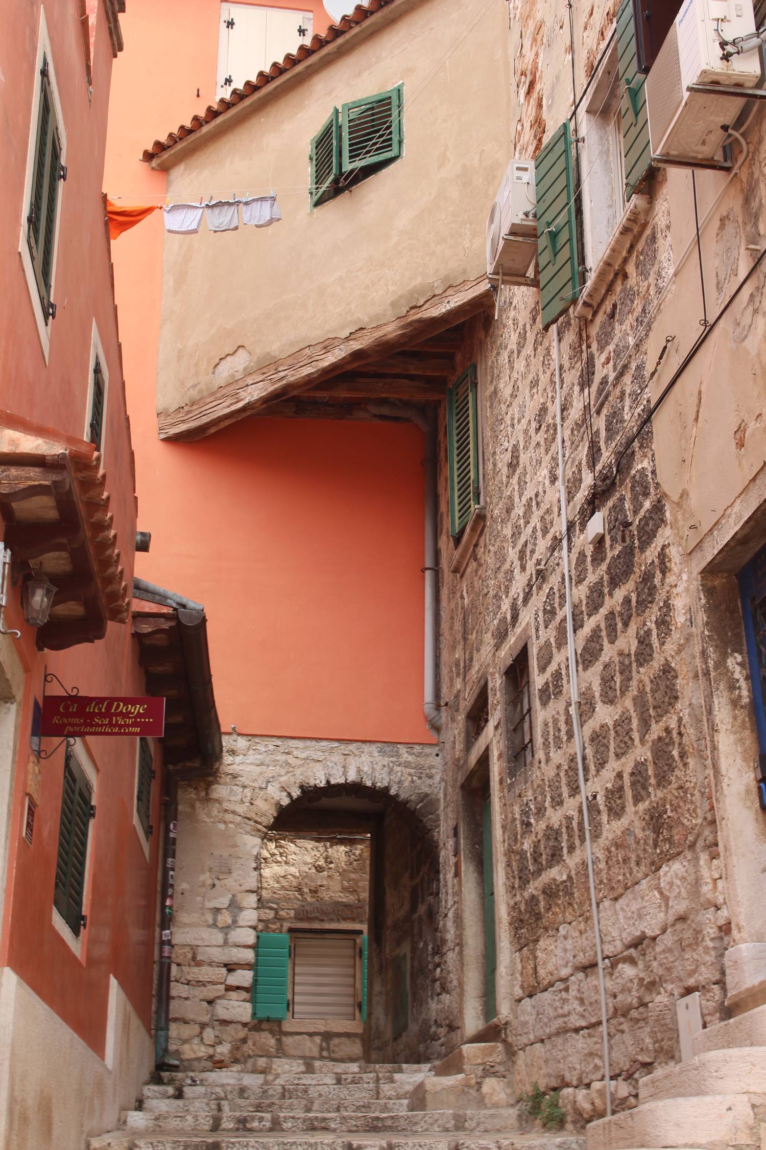 Rovinj, ruelle typique