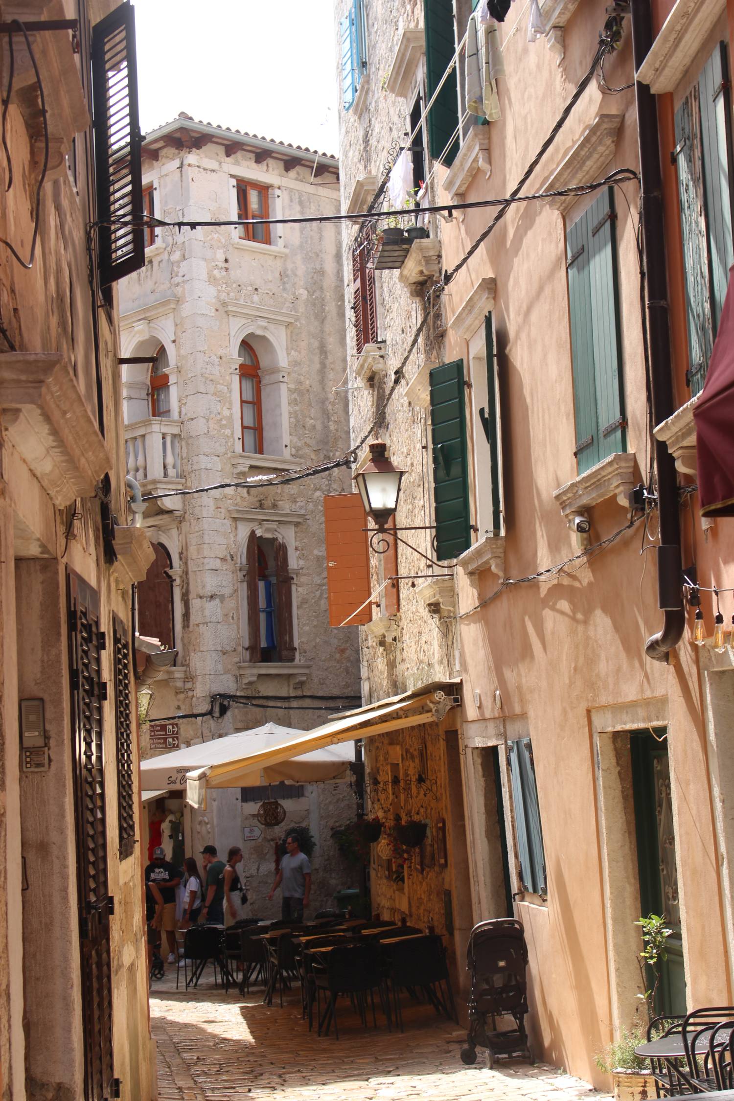 Istrie, Rovinj, ruelle typique