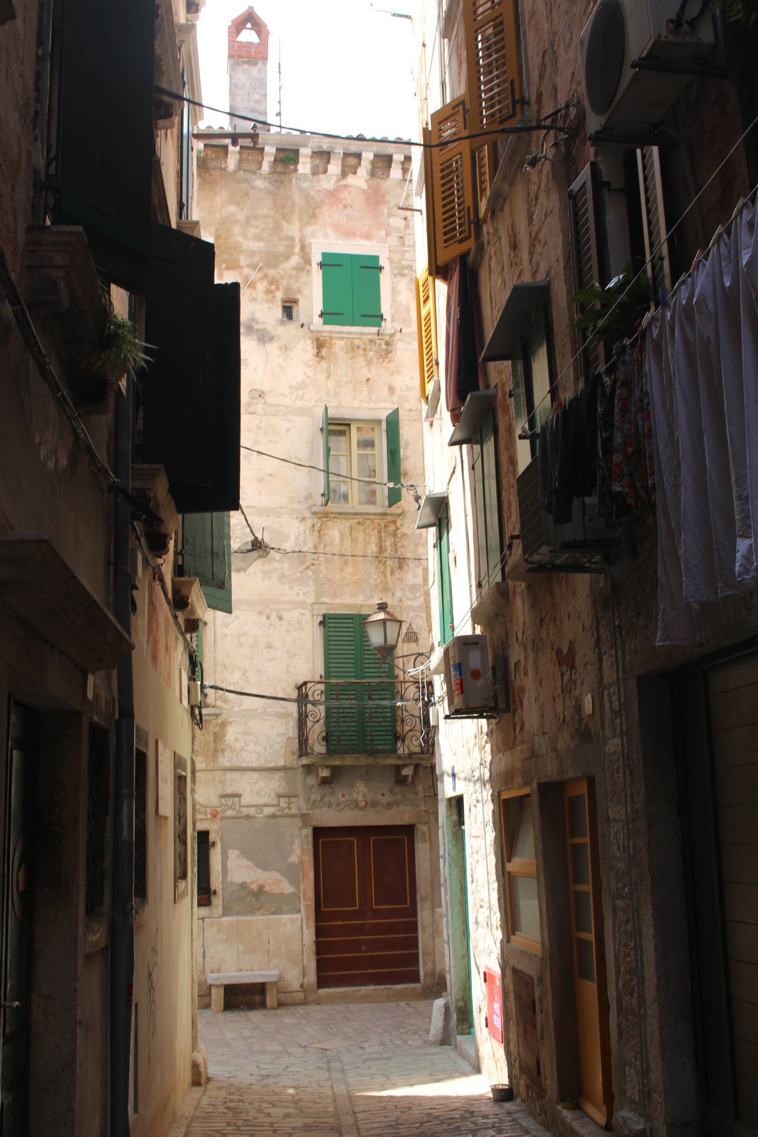 Rovinj, ruelle, maison