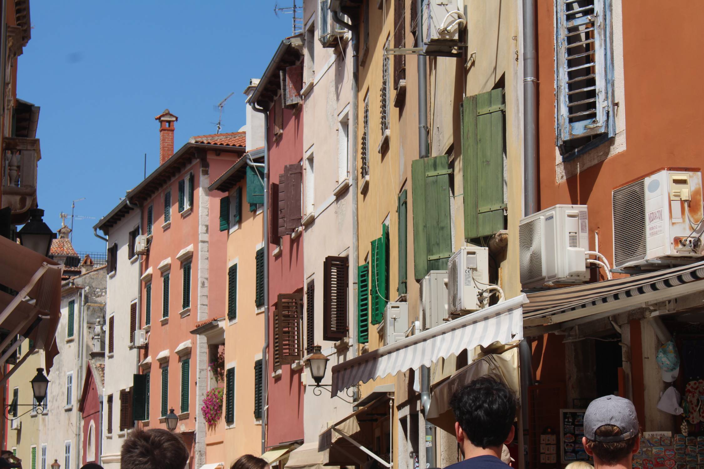 Rovinj, façades colorées