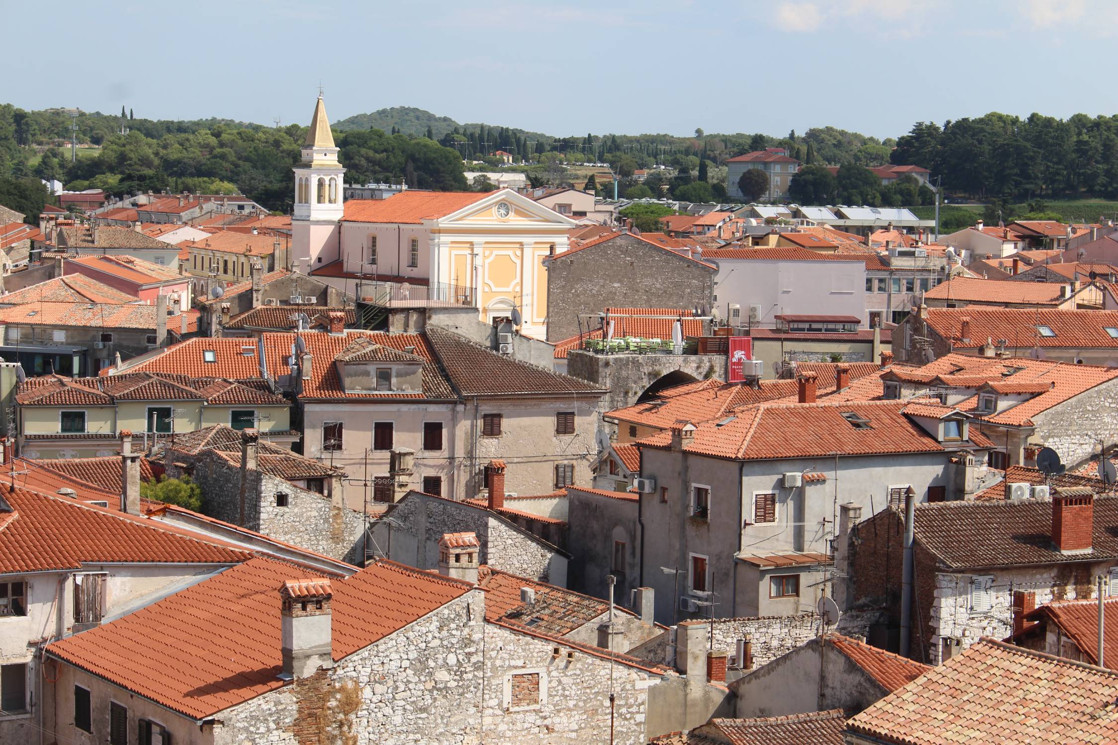 Pore?, basilique euphrasienne, panorama
