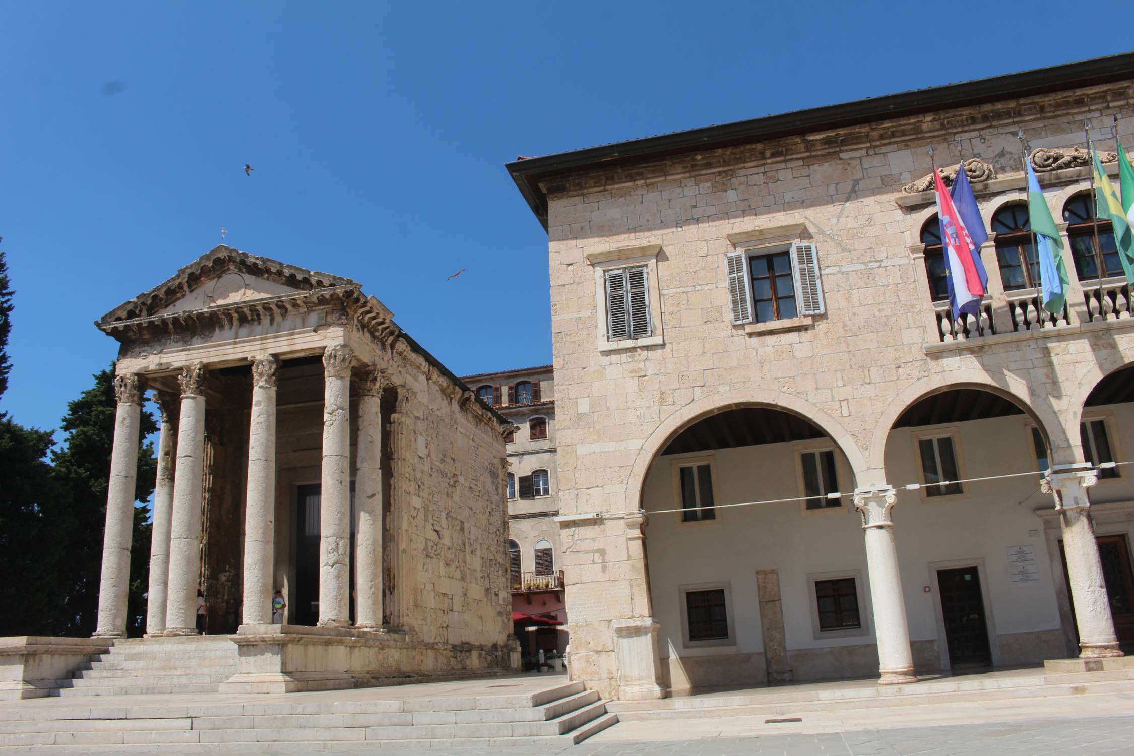 Pula, temple d'Auguste
