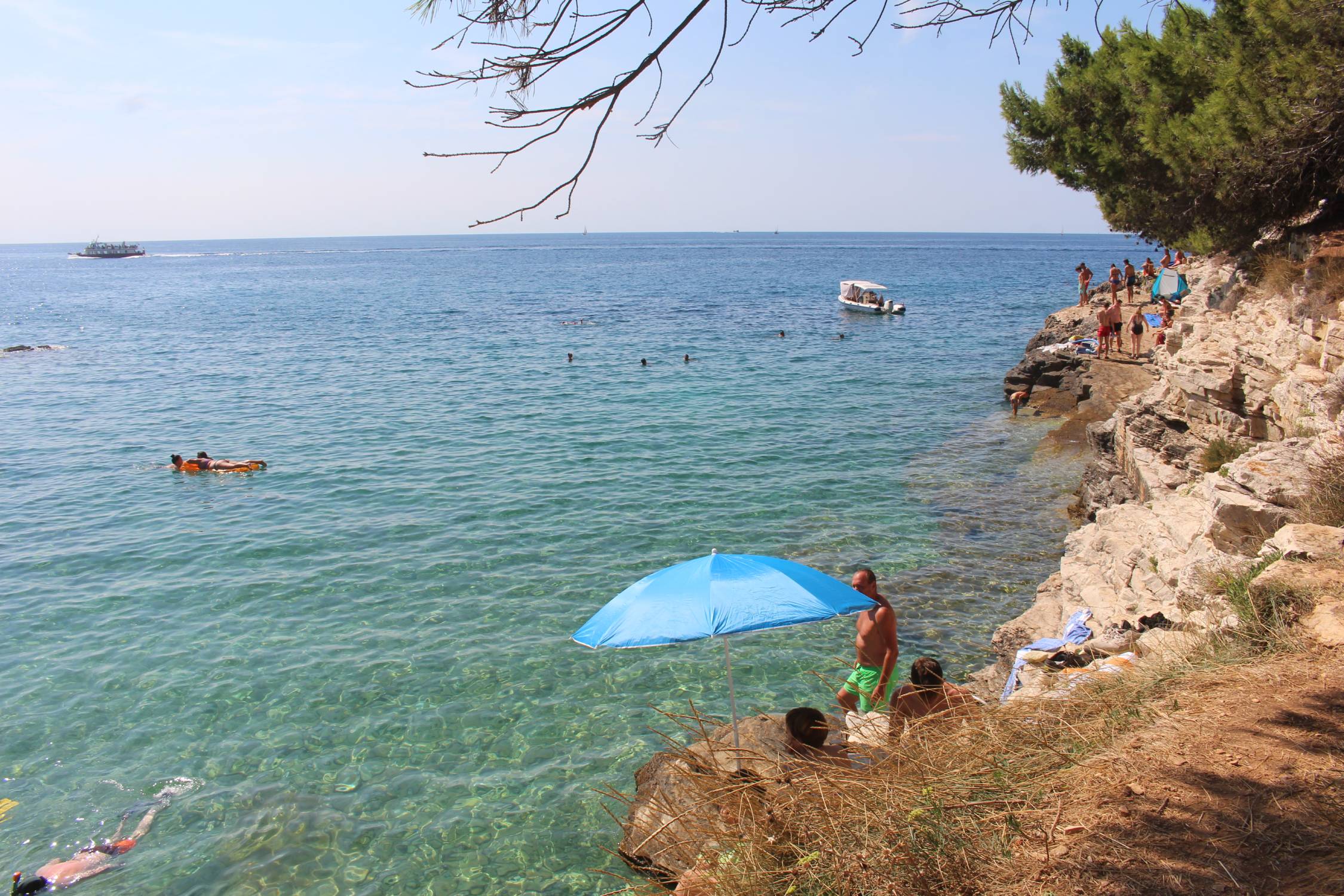 Cap Kamenjak, baignade