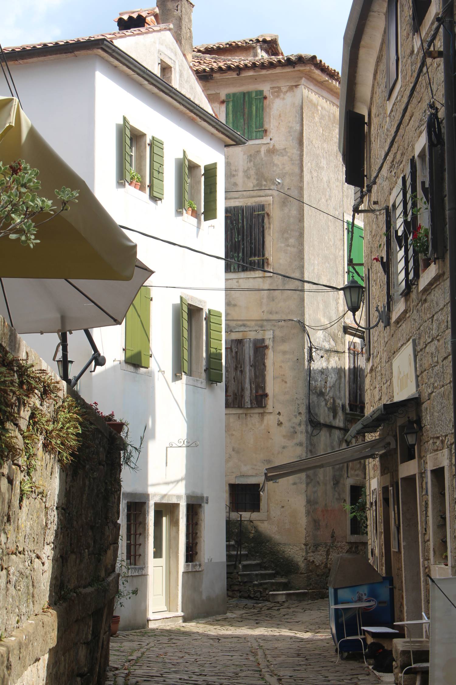 Grožnjan, maisons typiques