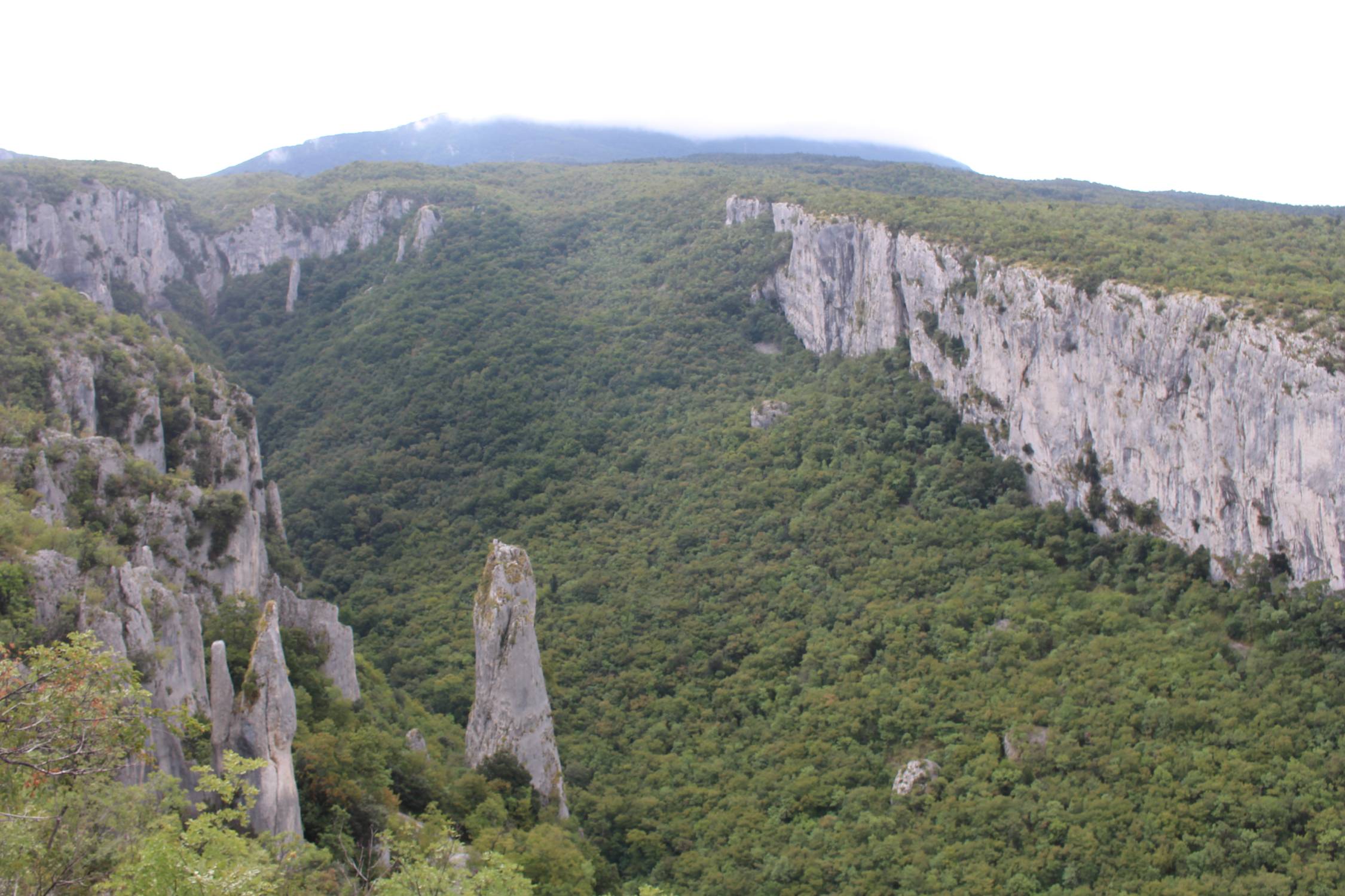 U?ka, Vela Draga, paysage