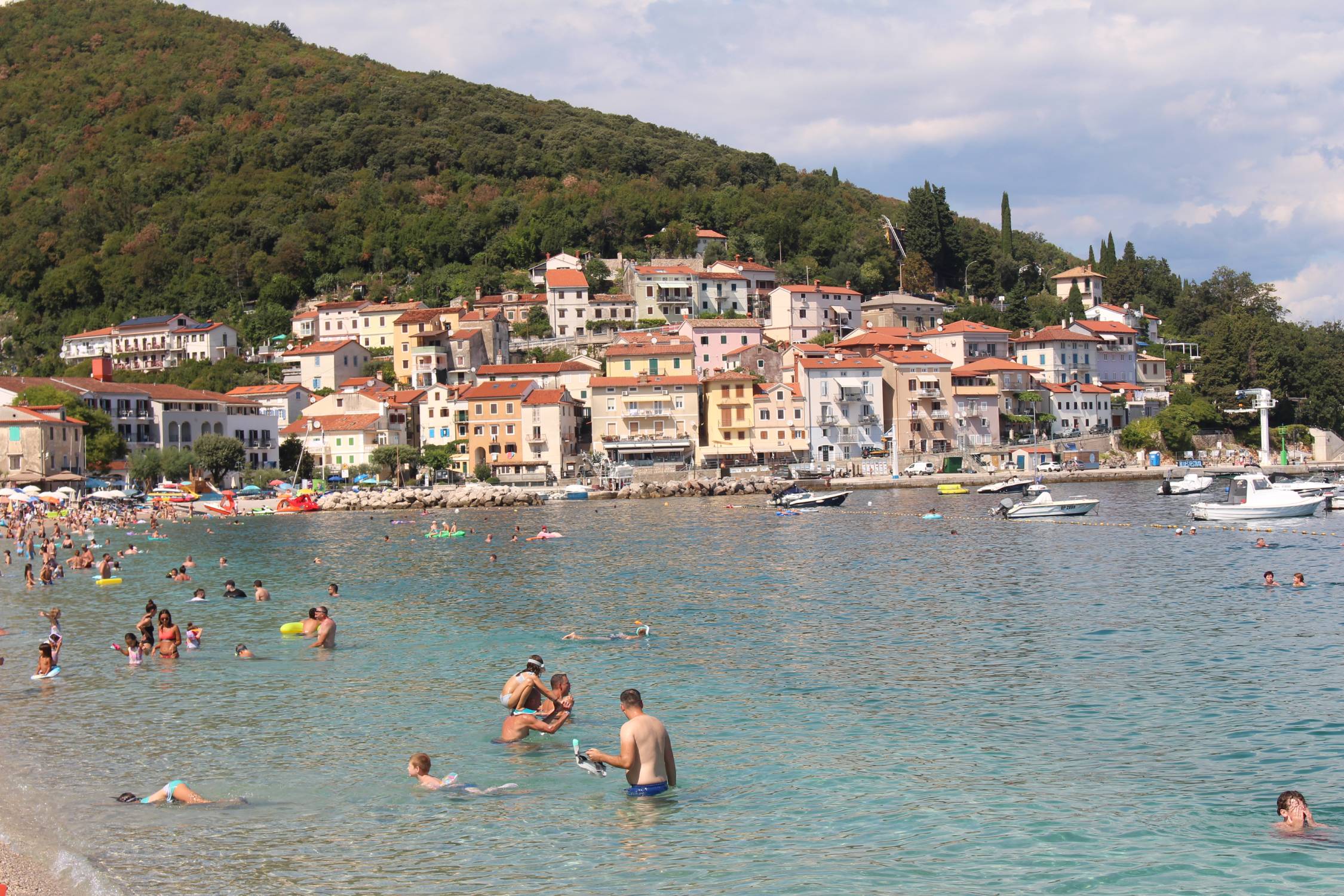 Mošceni?ka Draga, baignade