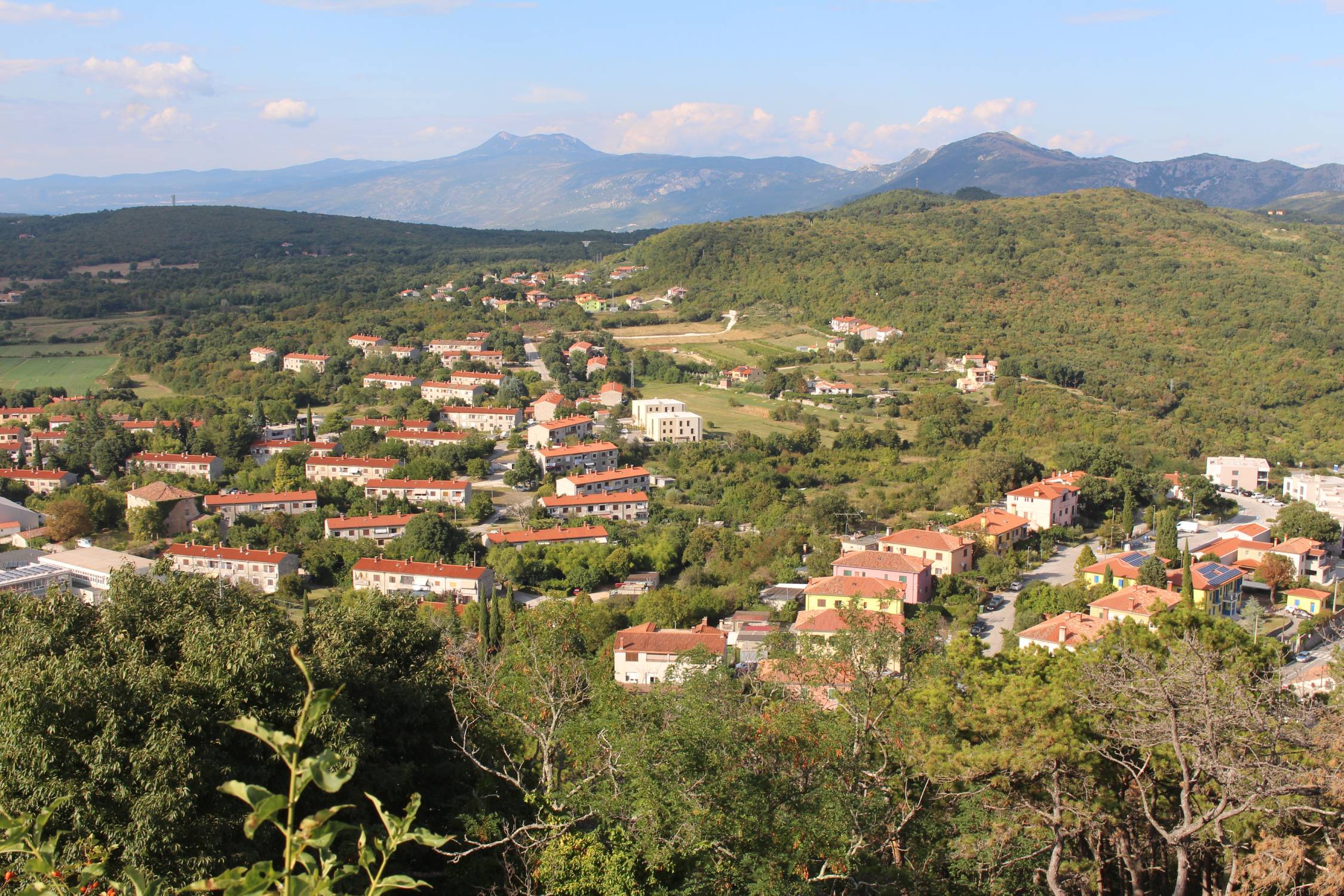 Labin, paysage
