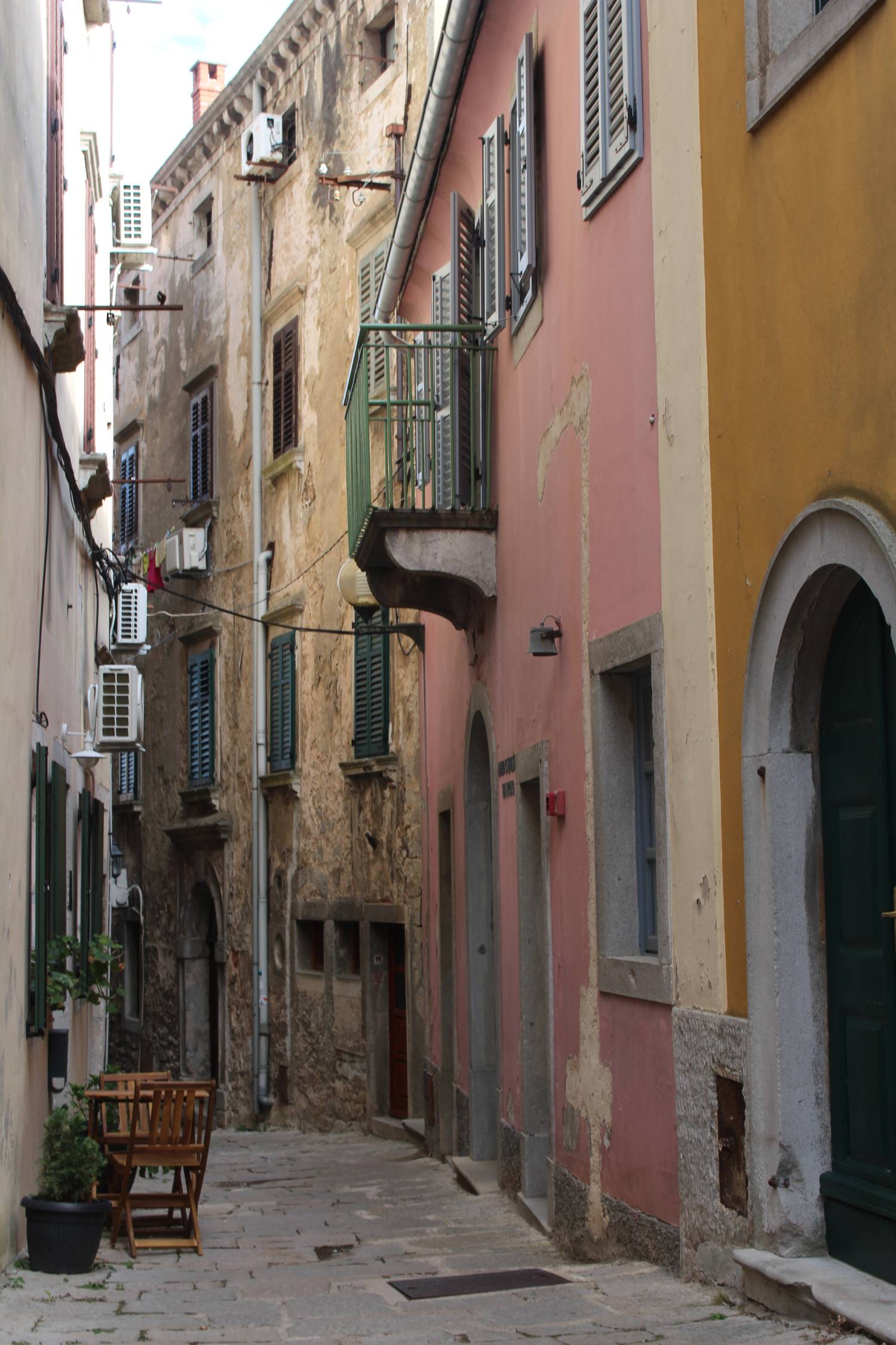 Labin, ruelle colorée