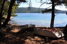 Bateau &agrave; l'&icirc;le de Mljet