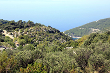 Paysage de l'&icirc;le de Kor&ccaron;ula