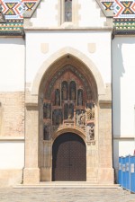 Porche de l'&eacute;glise Saint-Marc