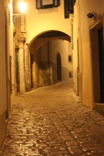 Porche de Krk la nuit