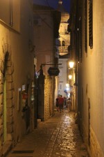 Ruelle de Krk la nuit