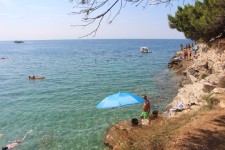 Baignade au cap Kamenjak
