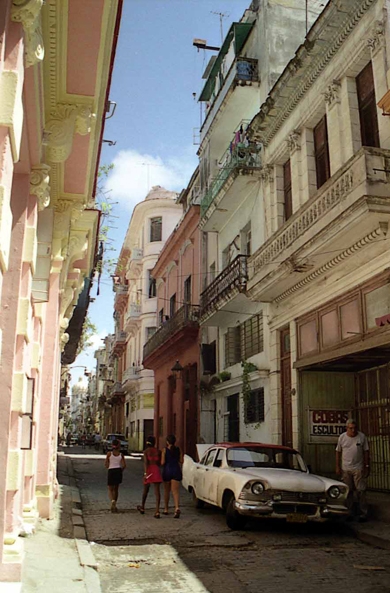 La Havane, calle Obispo