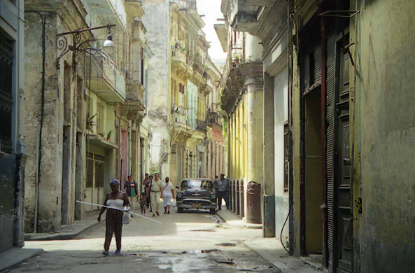 Vieille Havane calle Obispo
