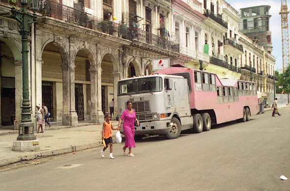 La Havane, bus Chameau