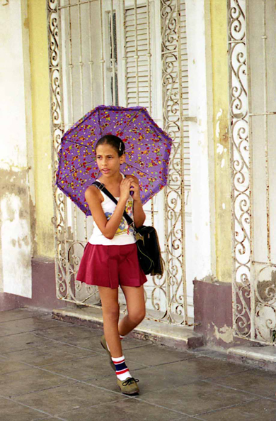 Cienfuegos, jeune cubaine