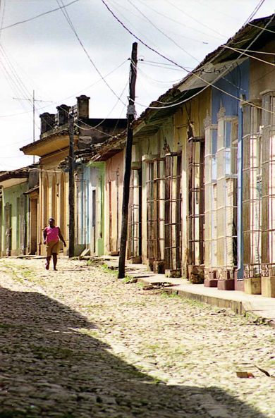 Cuba, Trinidad, pavé