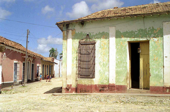 Cuba, Trinidad, maisons